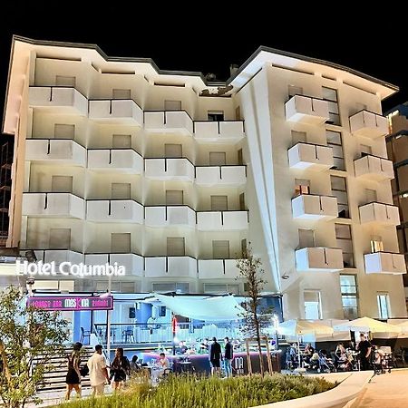 Hotel Columbia Frontemare Rimini Eksteriør bilde