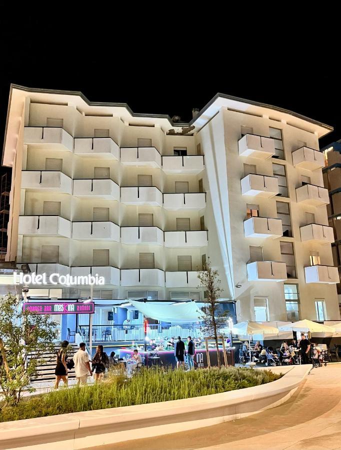 Hotel Columbia Frontemare Rimini Eksteriør bilde